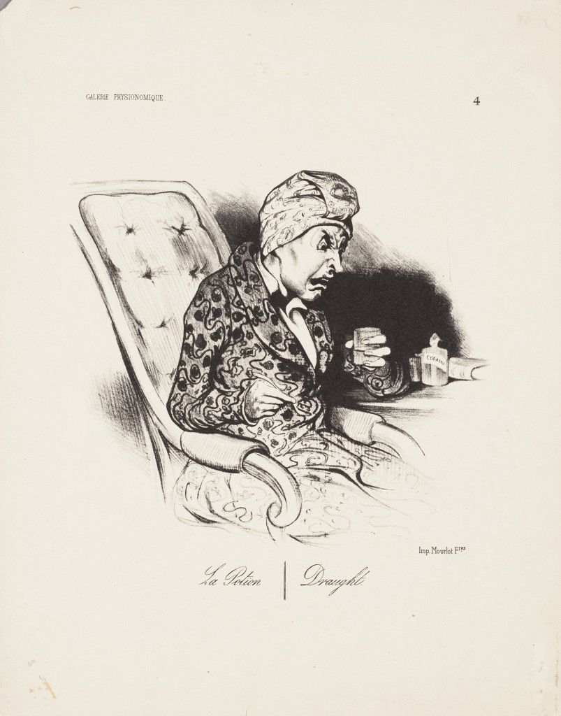 "La Potion - Draught" by Honoré Daumier.