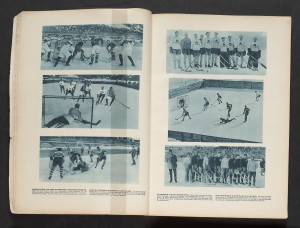Canadian Hockey Team, St. Moritz, 1928.