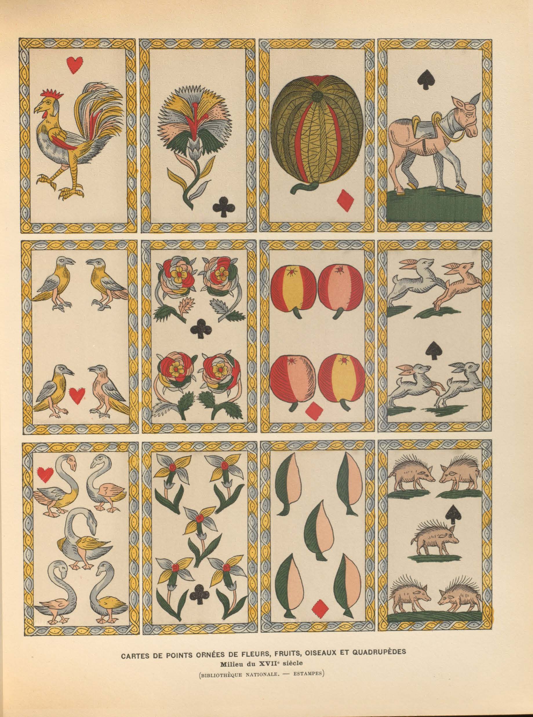 Allemagne, H. R. (1906). Les cartes à jouer du XIV au XX siècle.  Volume 1, page 163.