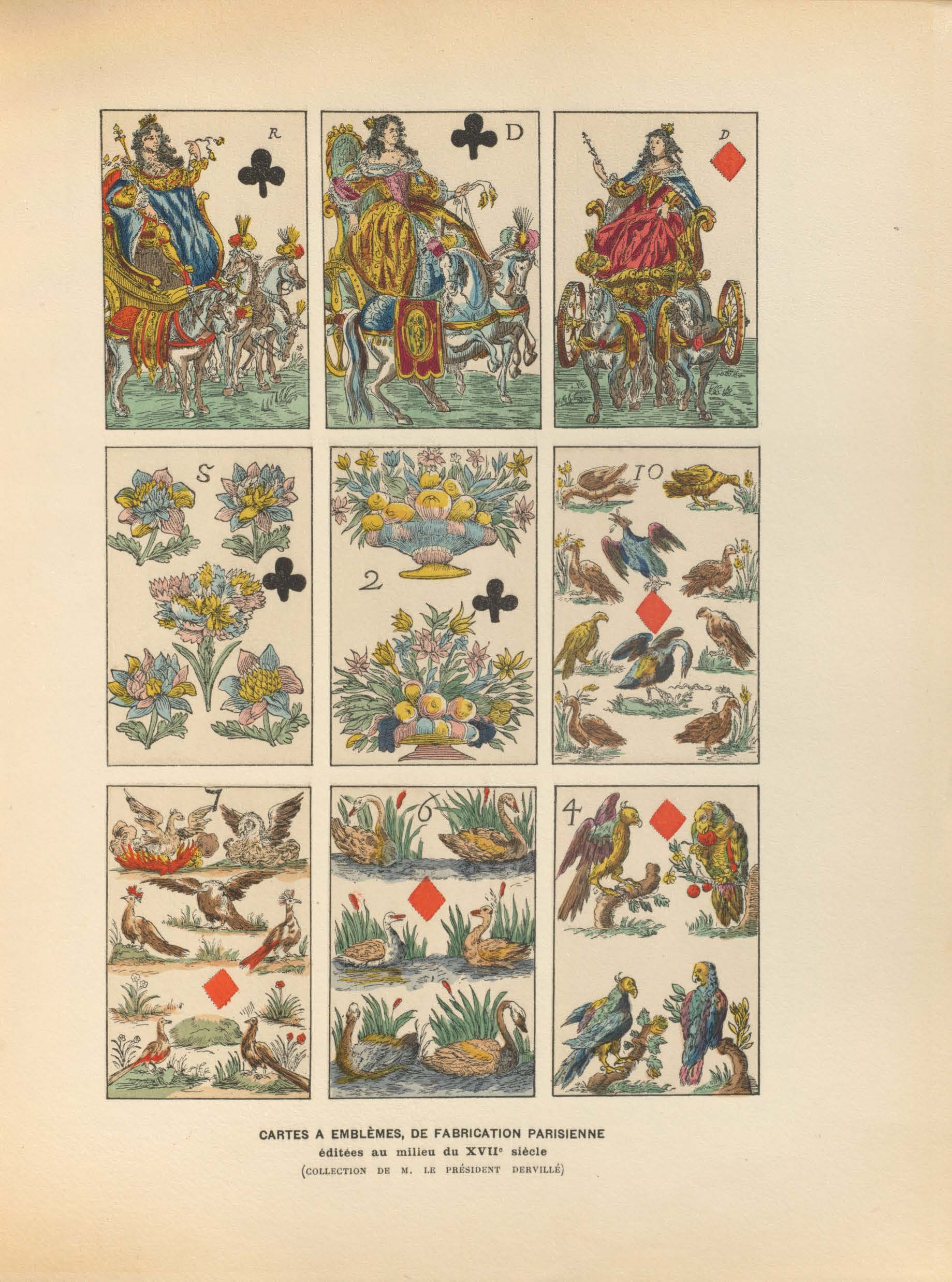 Allemagne, H. R. (1906). Les cartes à jouer du XIV au XX siècle.  Volume 1, page 167