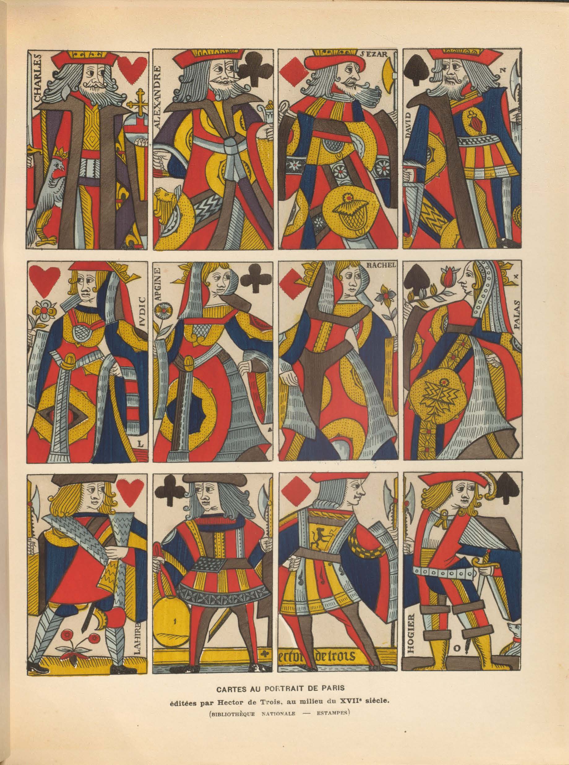 Allemagne, H. R. (1906). Les cartes à jouer du XIV au XX siècle.  Volume 1, page 195.