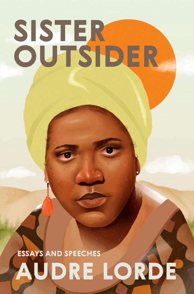Book cover for Sister Outsider by Audre Lorde