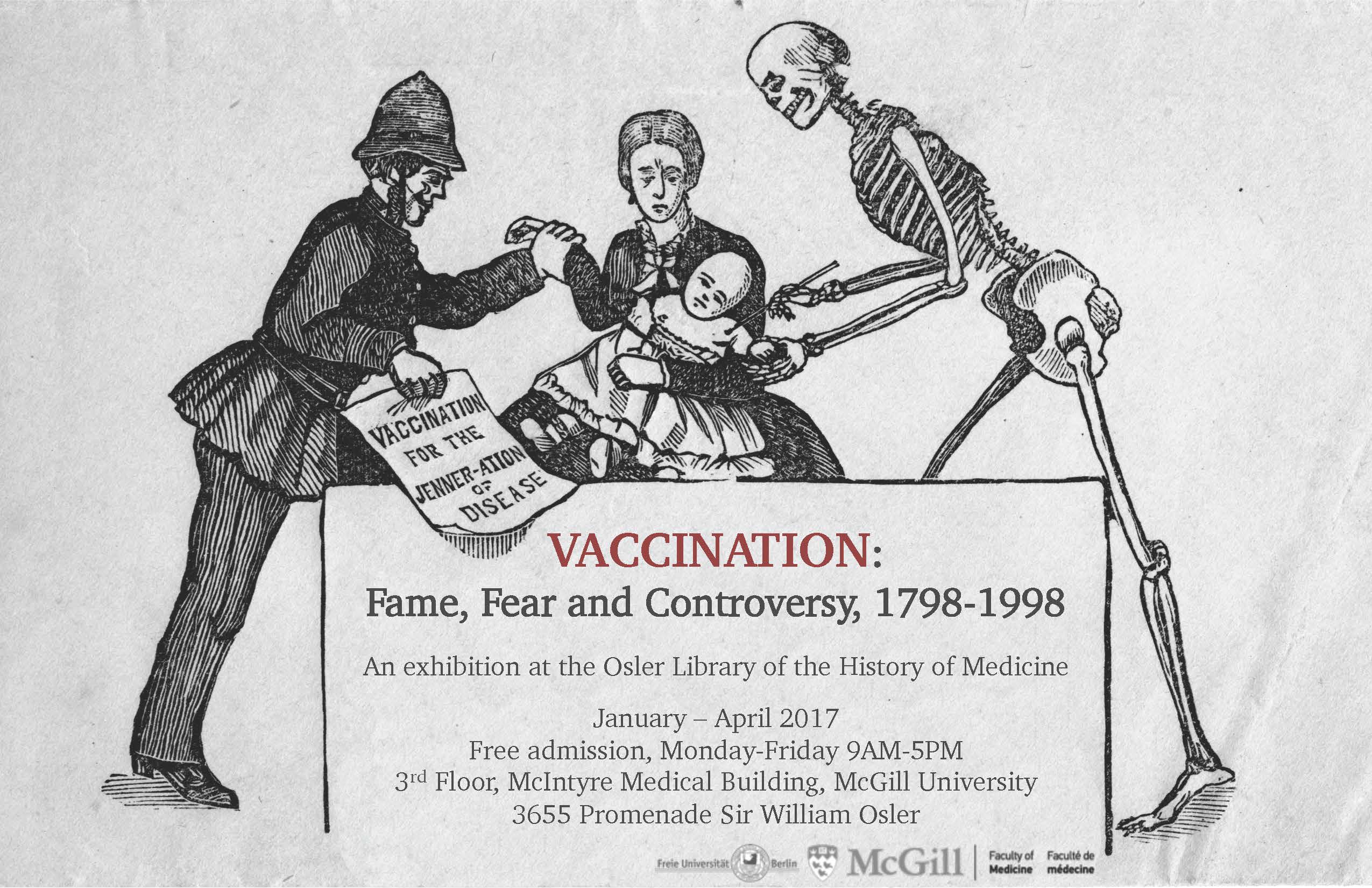 Montreal and the History of Vaccination Debates at the Osler Library